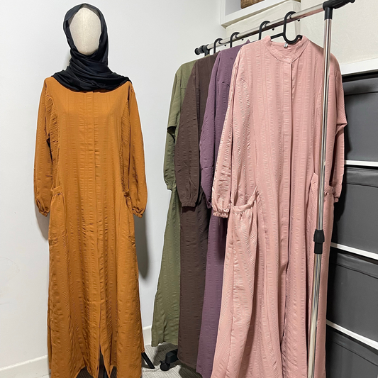 Jubah Nasheel with Pockets