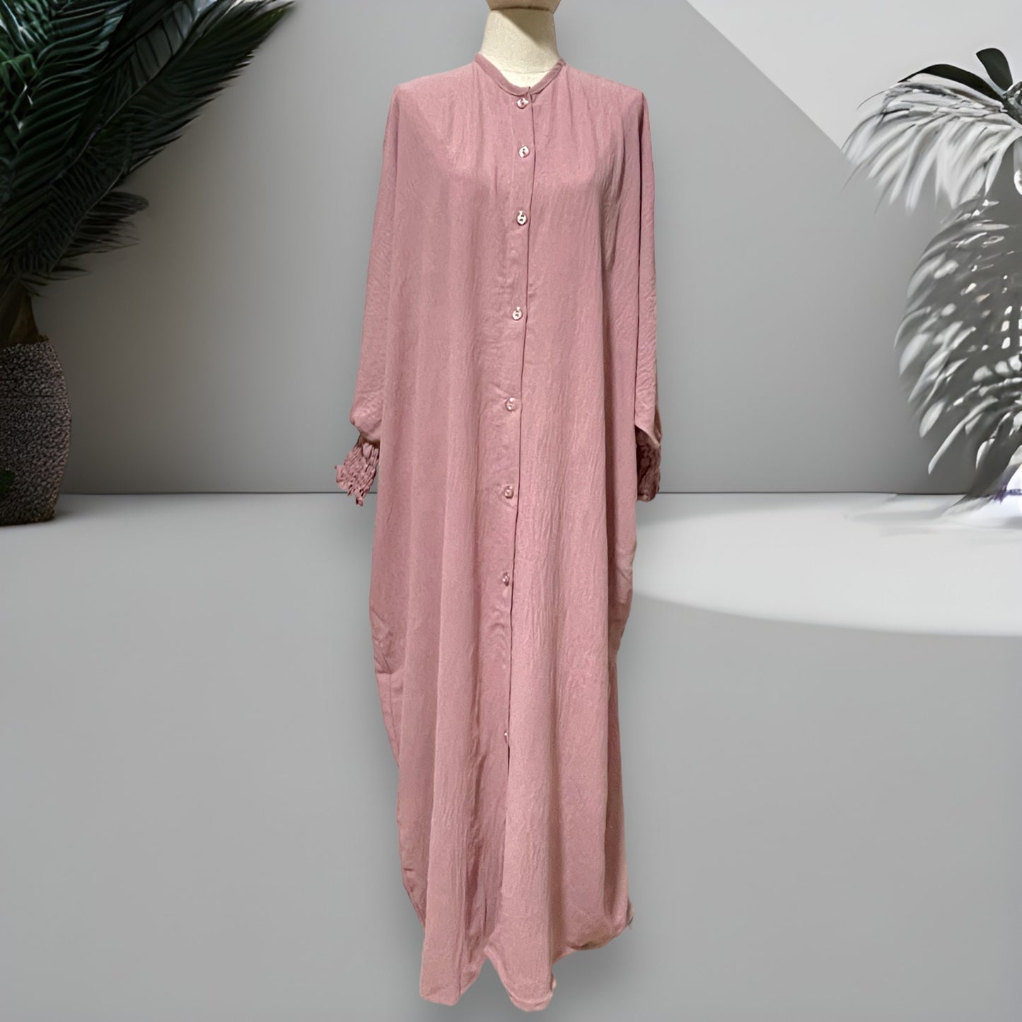 Crinkle Jubah Dress