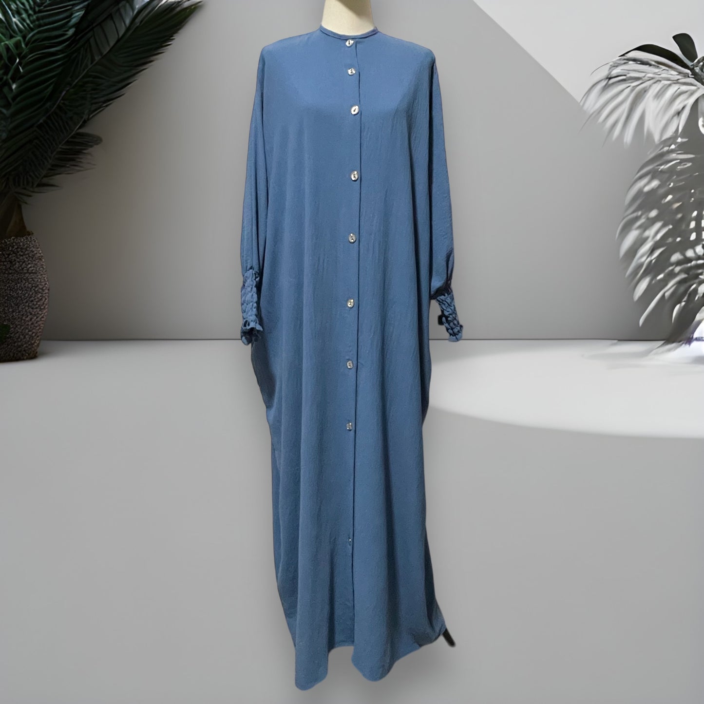 Crinkle Jubah Dress